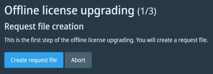 Offline upgrading