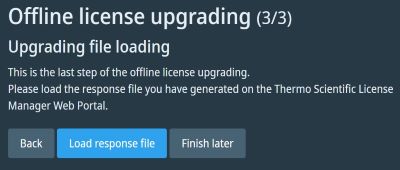 Offline upgrading load
