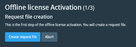 Offline activation